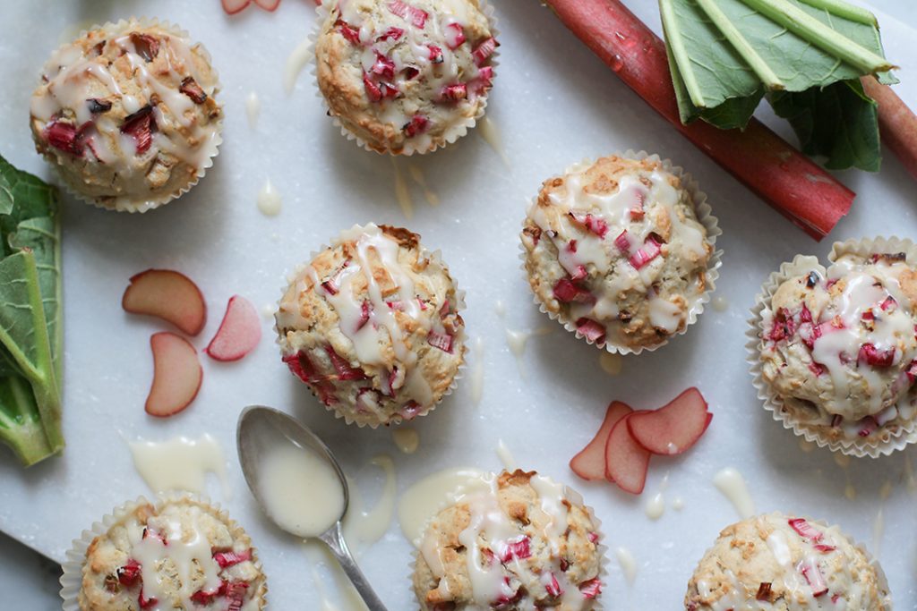 Rhabarbermuffins